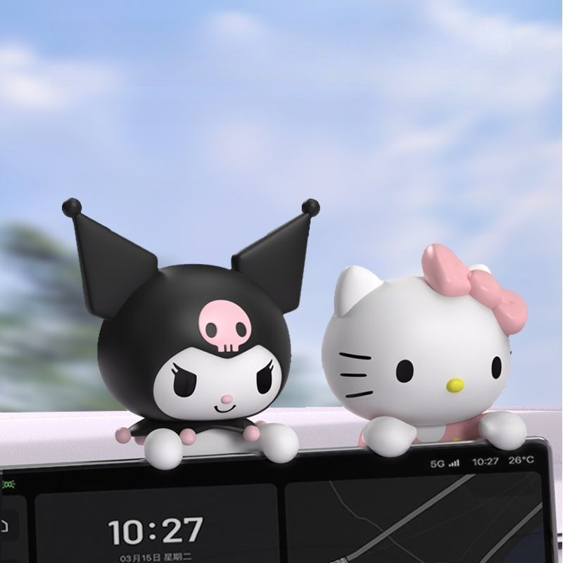 Kawaii Tech Accessories - Anime Original Sanrio Kuromi Car Dashboard