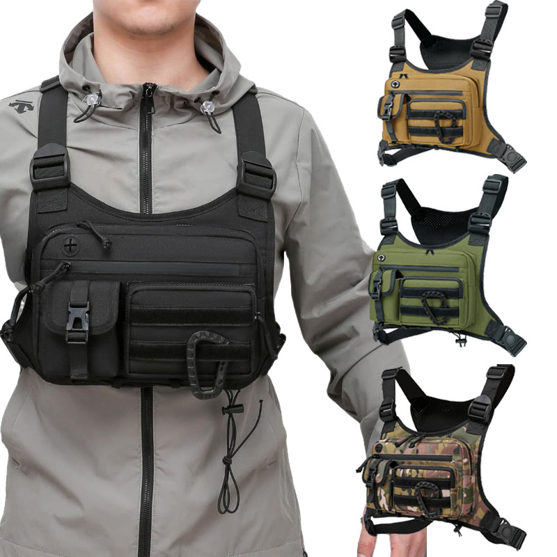 Tech Wear Accessories - Outdoor Tactical Vest Multi-Functional Sports Vest