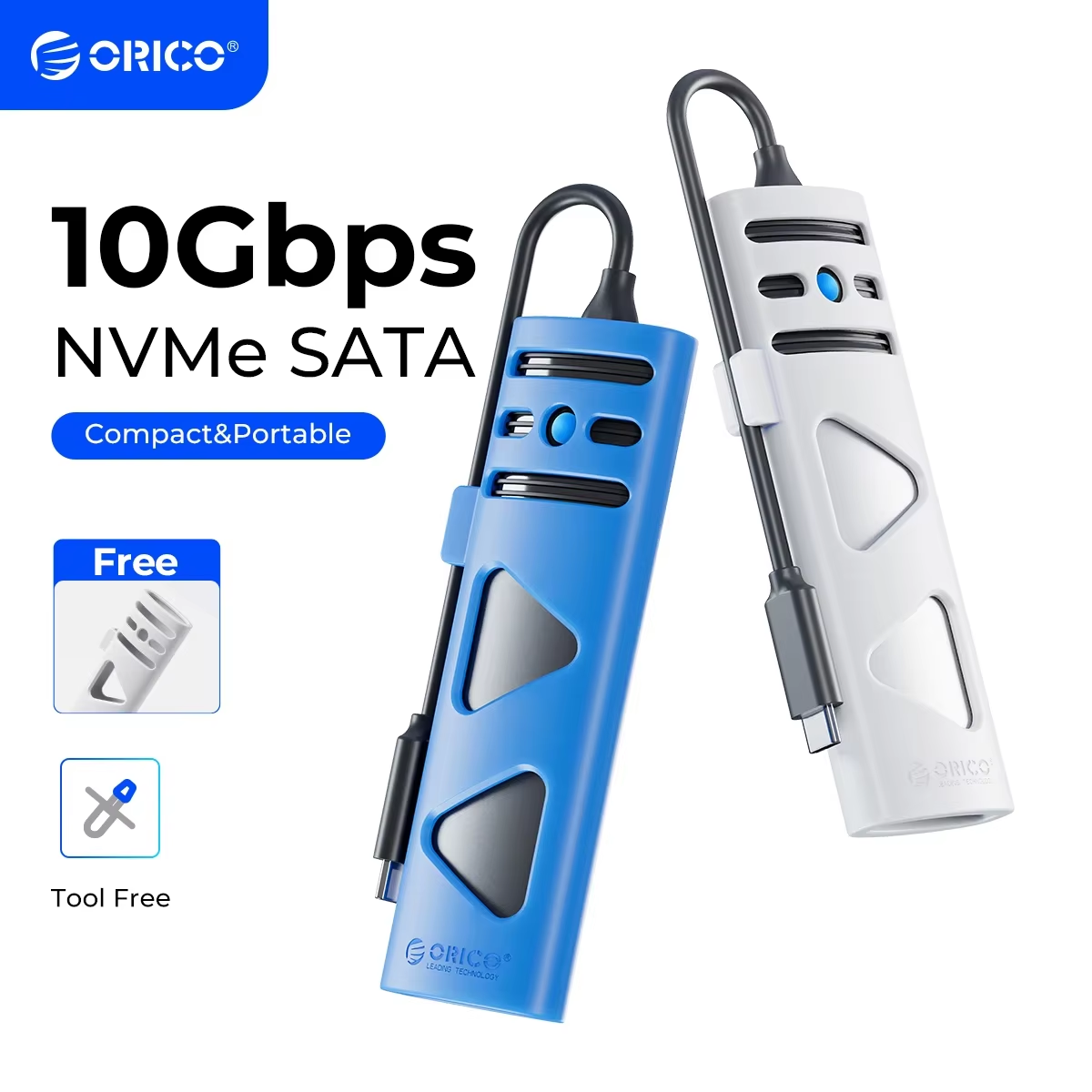 Portable Ssd Enclosure - ORICO Portable M2 SSD Case NVME