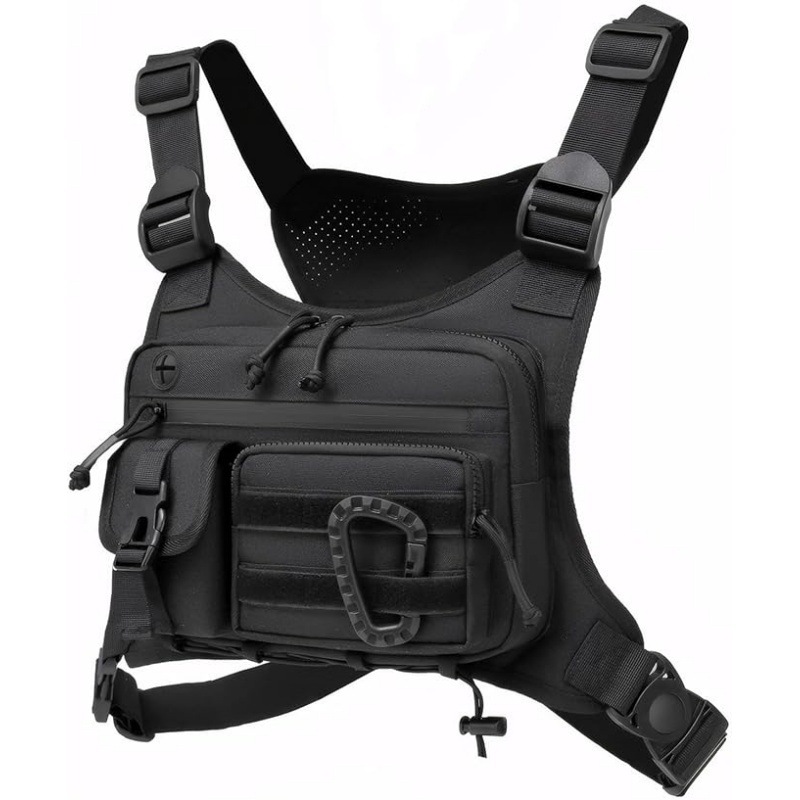 Tech Wear Accessories - Men's Tactical Chest Vest Bag EDC