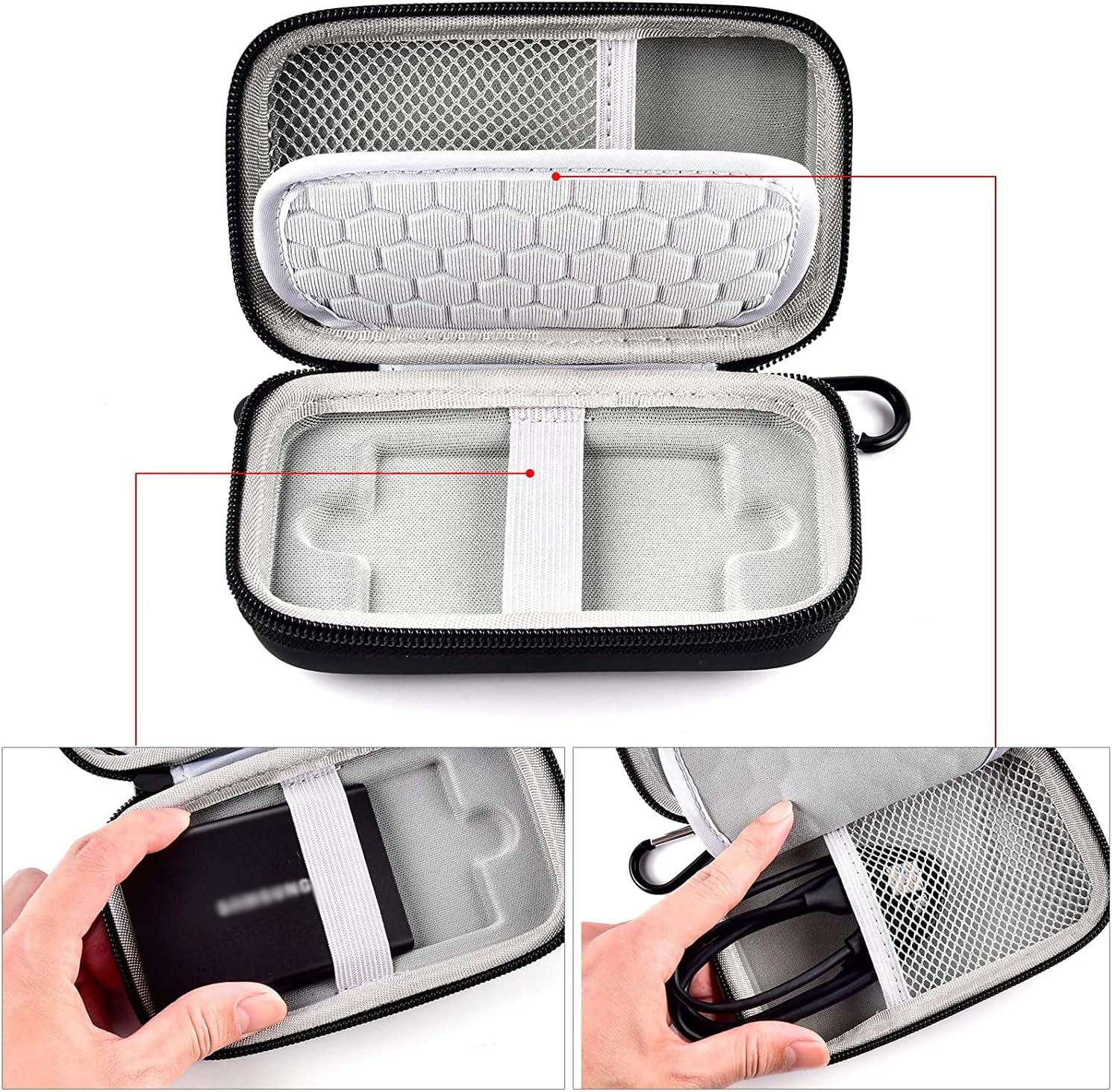 Universal USB 3.2 SSD Case, Sh - Portable Ssd Enclosure reseña y precio