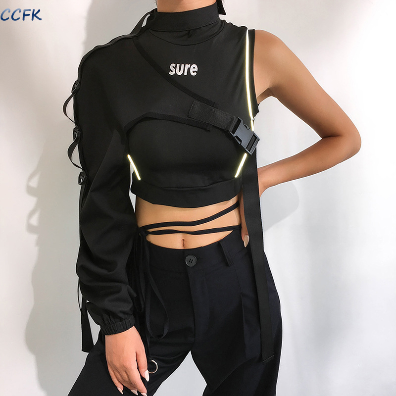 Y2k Aesthetic Reflective Women - Tech Wear Accessories reseña y precio