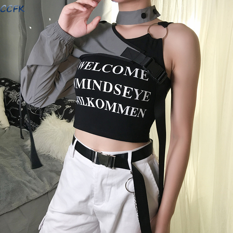 Y2k Aesthetic Reflective Women - Tech Wear Accessories reseña y precio