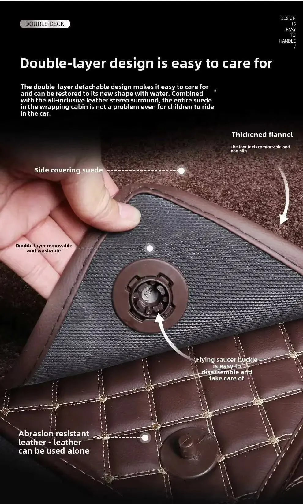 5D Double Layer Car Floor Mats - Tech Accessories Dacia reseña y precio