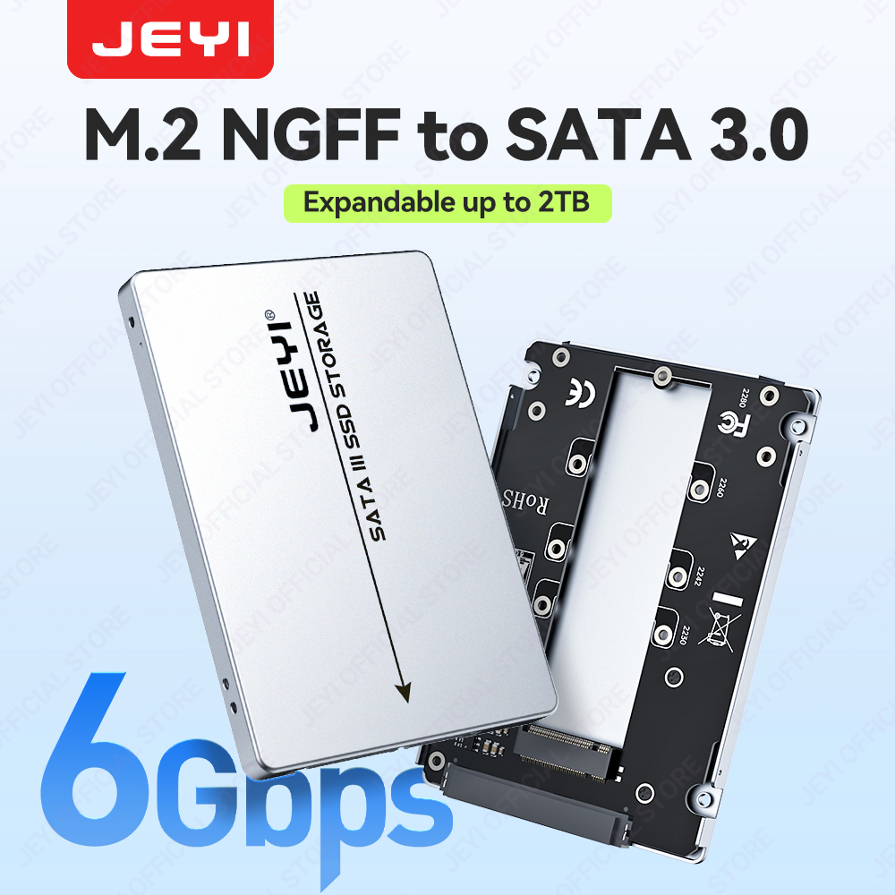 JEYI M.2 NGFF To SATA 3.0 Hard - Portable Ssd Enclosure reseña y precio