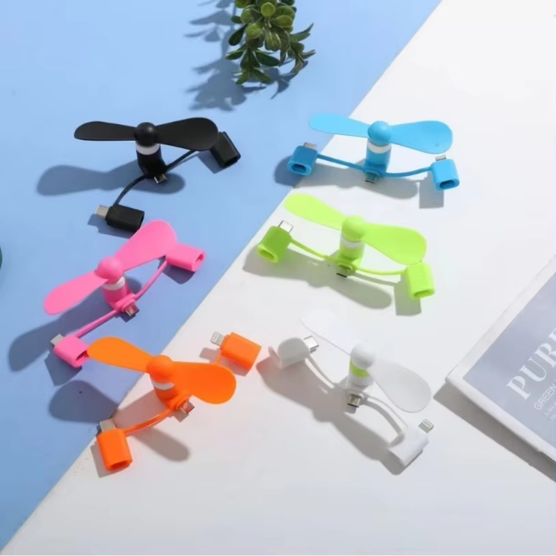 Portable 3 IN 1 Mini Fan USB M - Mobile Tech Accessories reseña y precio