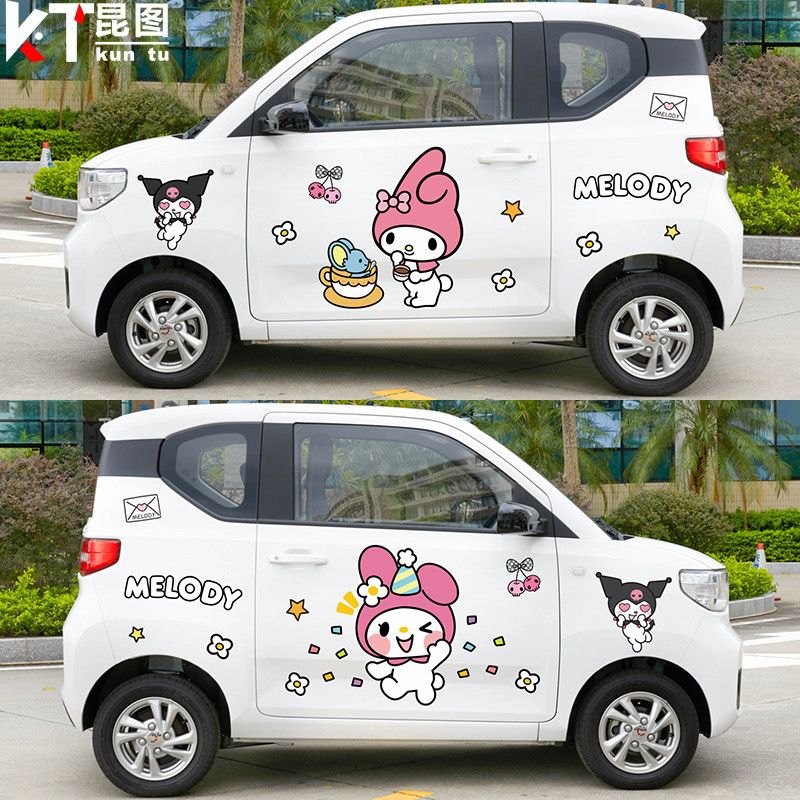 Kawaii Sanrio Car Film Car Sti - Kawaii Tech Accessories reseña y precio