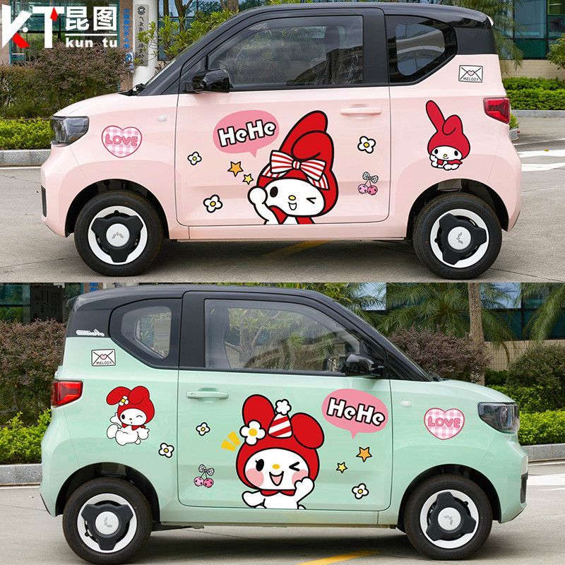 Kawaii Sanrio Car Film Car Sti - Kawaii Tech Accessories reseña y precio