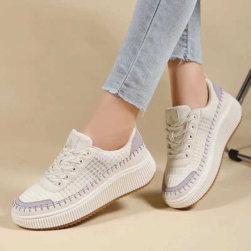 Brown Shoes Woman Flats Autumn - Tech Accessories Sale reseña y precio
