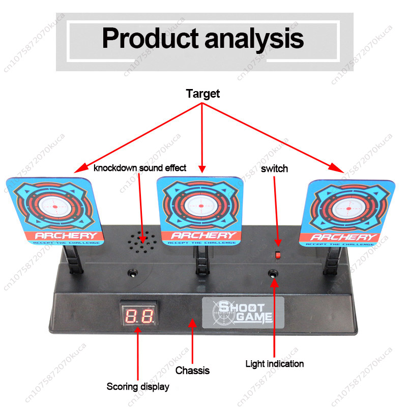 Electronic Scoring Target Elec - Mobile Tech Accessories reseña y precio