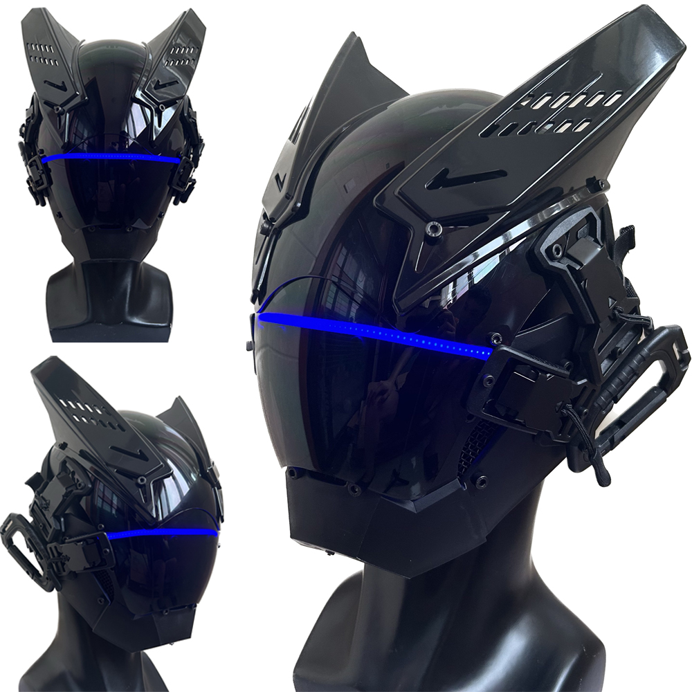 Cyberpunk Punk Mask Helmet,Fut - Tech Wear Accessories reseña y precio