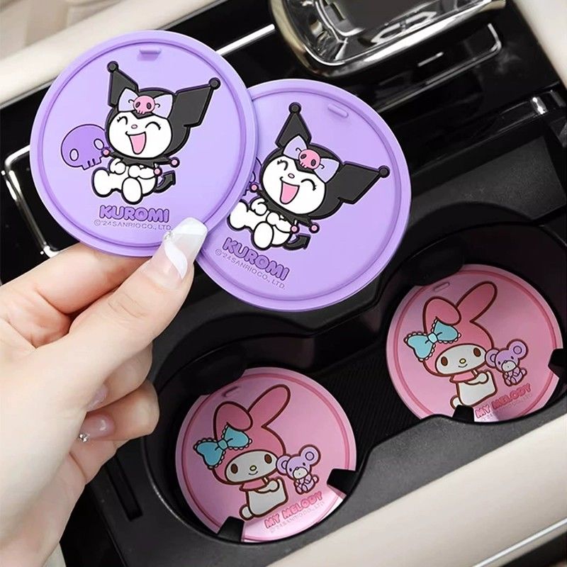Anime Sanrio Kuromi Car Cup Ho - Kawaii Tech Accessories reseña y precio