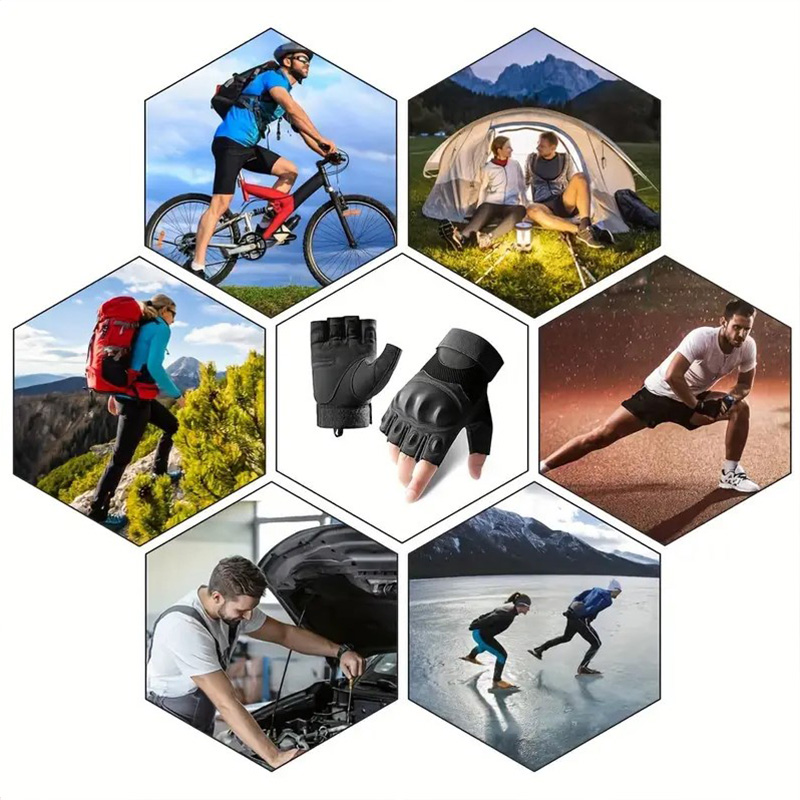 1Pair Tactical Fingerless Glov - Tech Wear Accessories reseña y precio