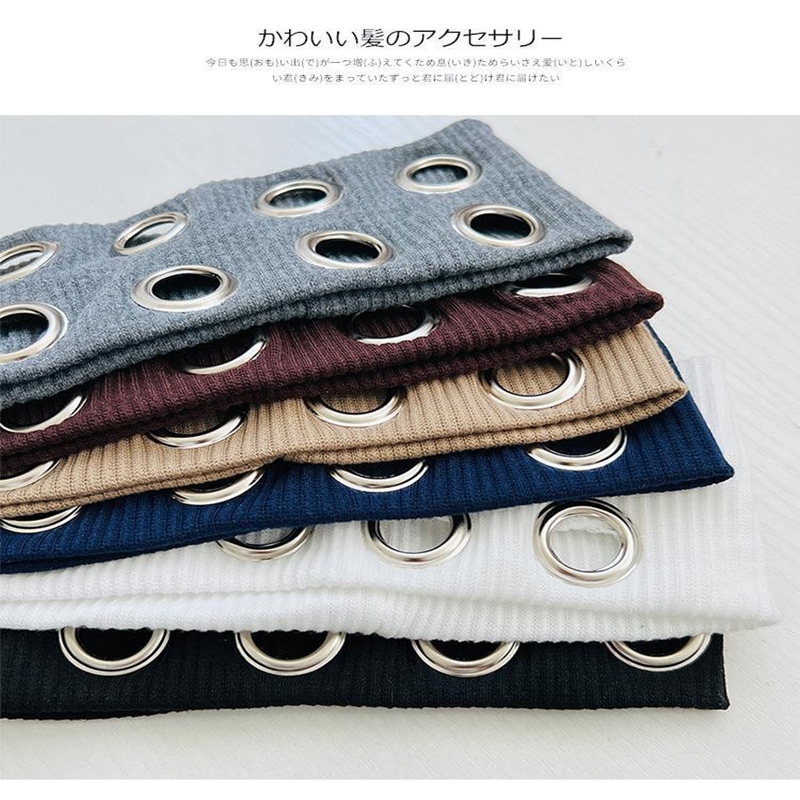 Grommet Eyelet Knit Headband S - Tech Wear Accessories reseña y precio