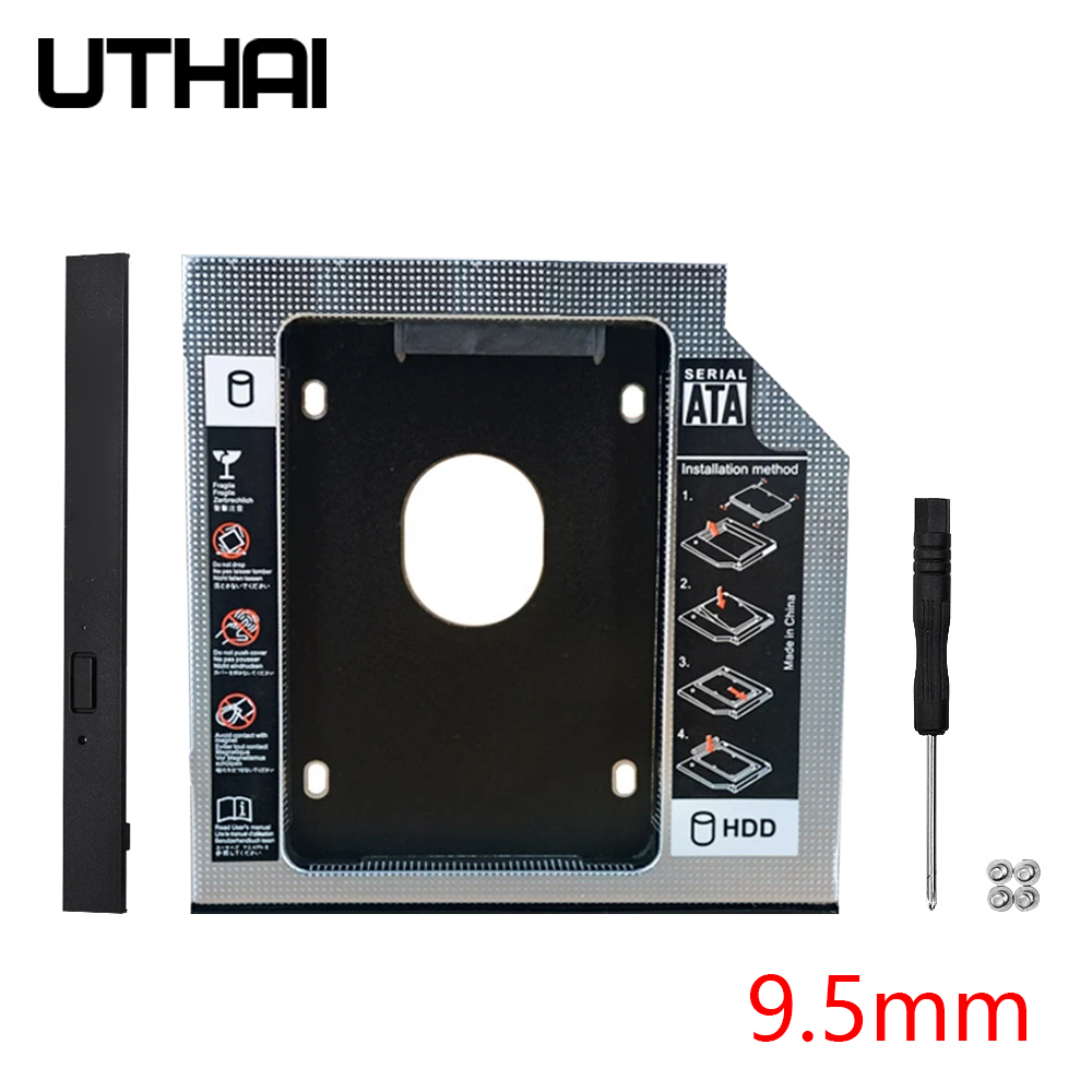 UTHAI DW95S HDD Caddy 9.5mm Al - Portable Ssd Enclosure reseña y precio